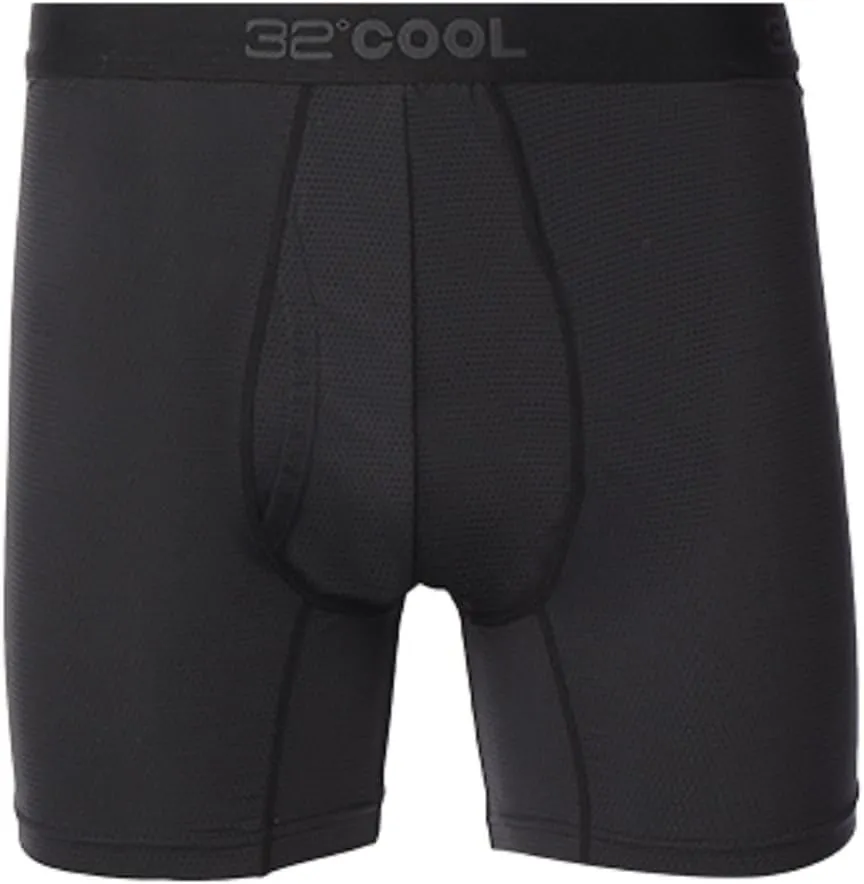 32 Degrees Mens 3 Pack Active Mesh Boxer Brief