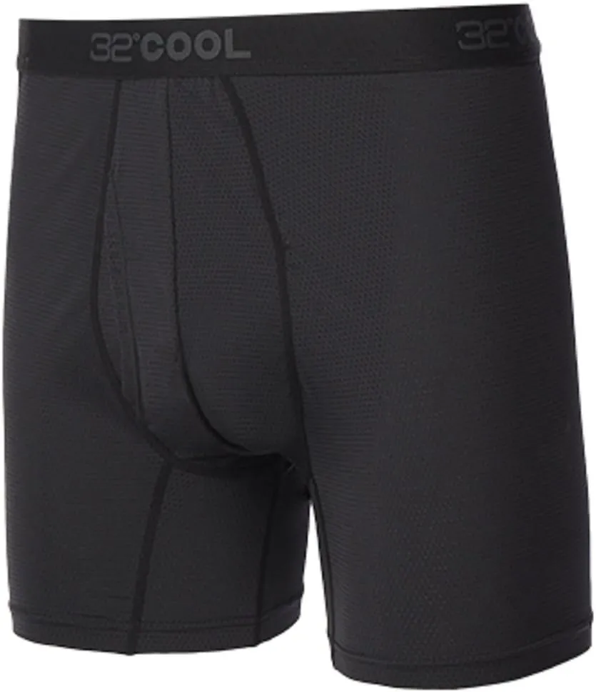 32 Degrees Mens 3 Pack Active Mesh Boxer Brief