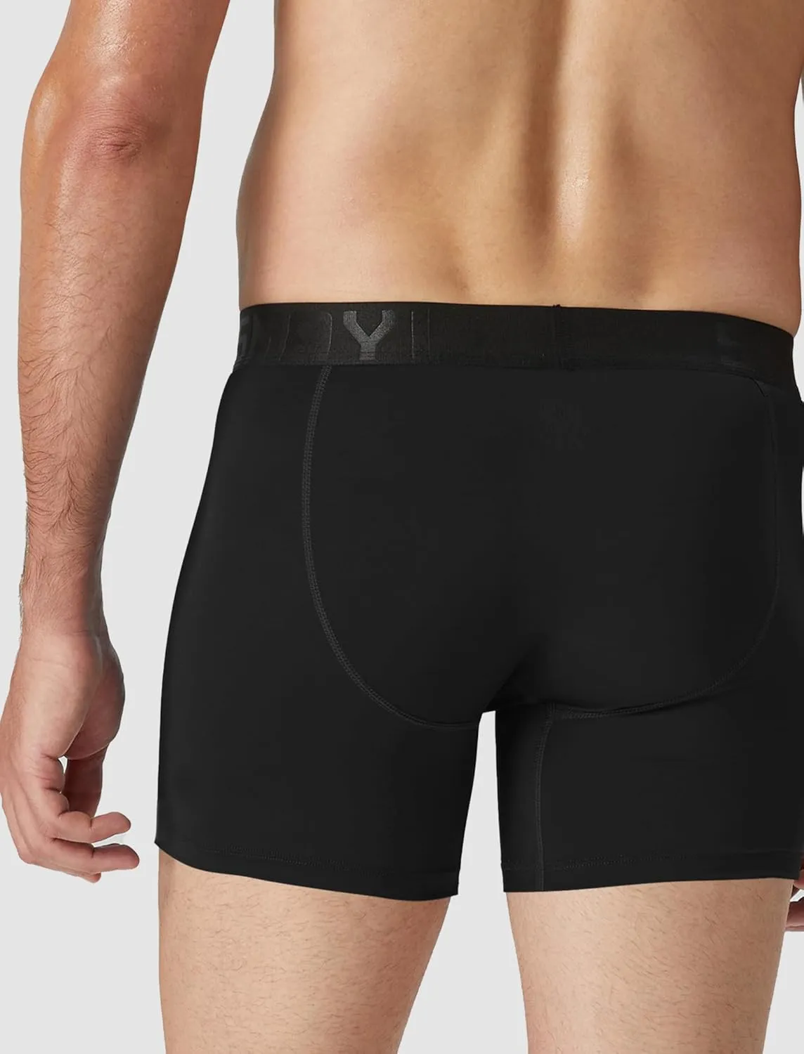 5Mayi Men's Boxer Briefs Fly Front with Pouch Athletic Mens Underwear Performance Boxer Briefs for Men Pack
