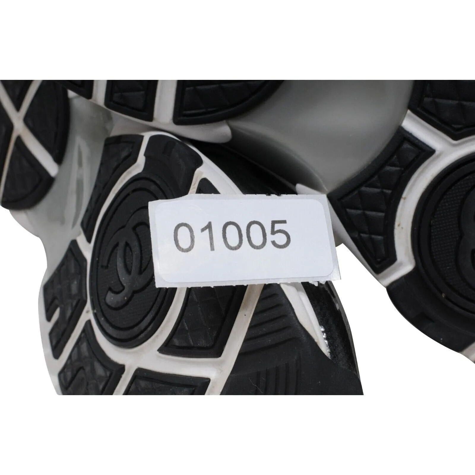 Black Grey Stretch Sport Sprint CC Logo Sock Trainers