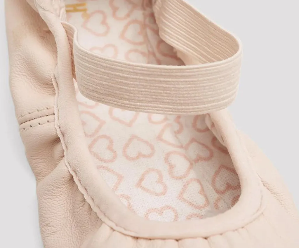 Bloch Belle Leather Full Sole Ballet Shoes