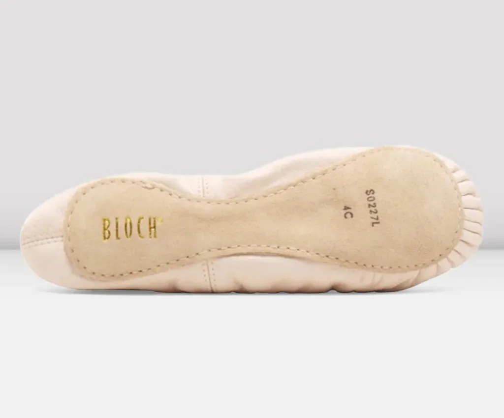 Bloch Belle Leather Full Sole Ballet Shoes