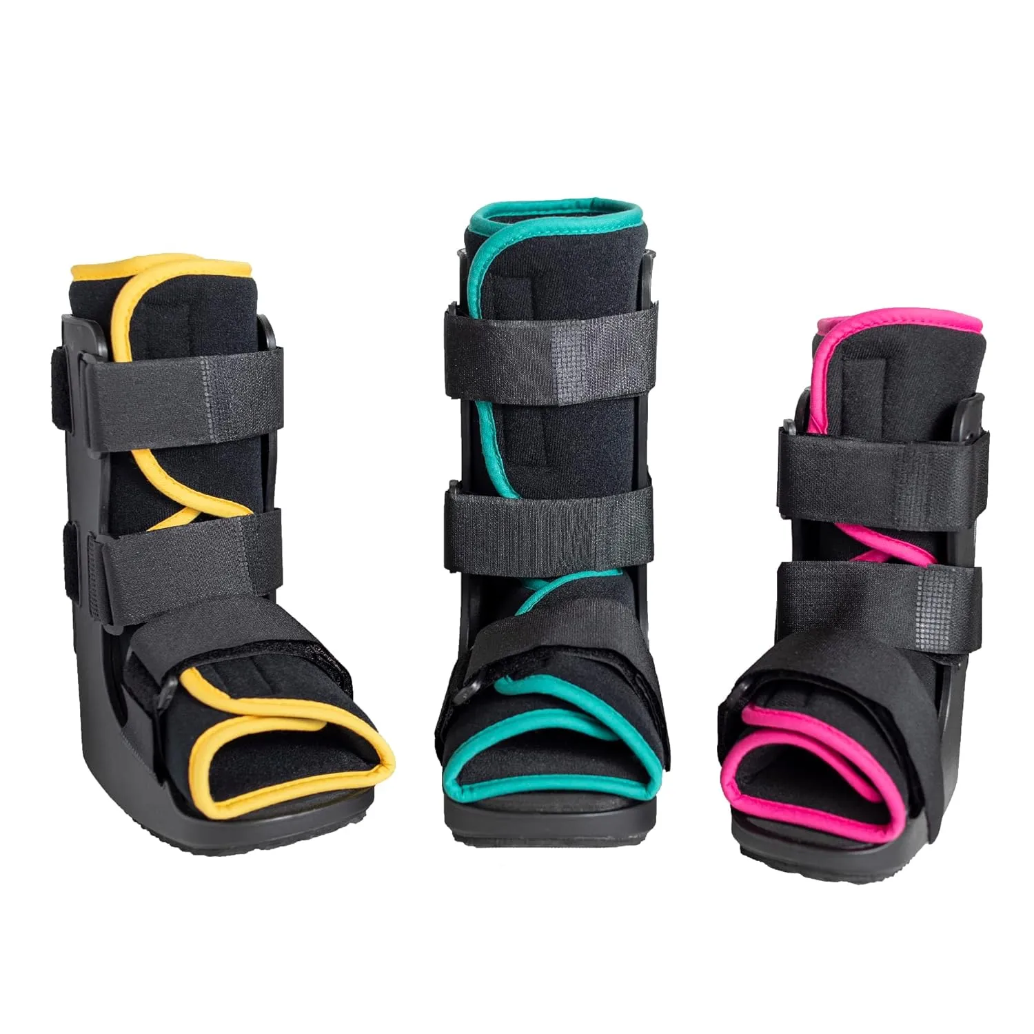 Brace Direct Childrens Pediatric Walker Fracture Boot for Kids Broken Toe or Foot, Left or Right, Lightweight Padded Support Cam Boot for Foot Injury