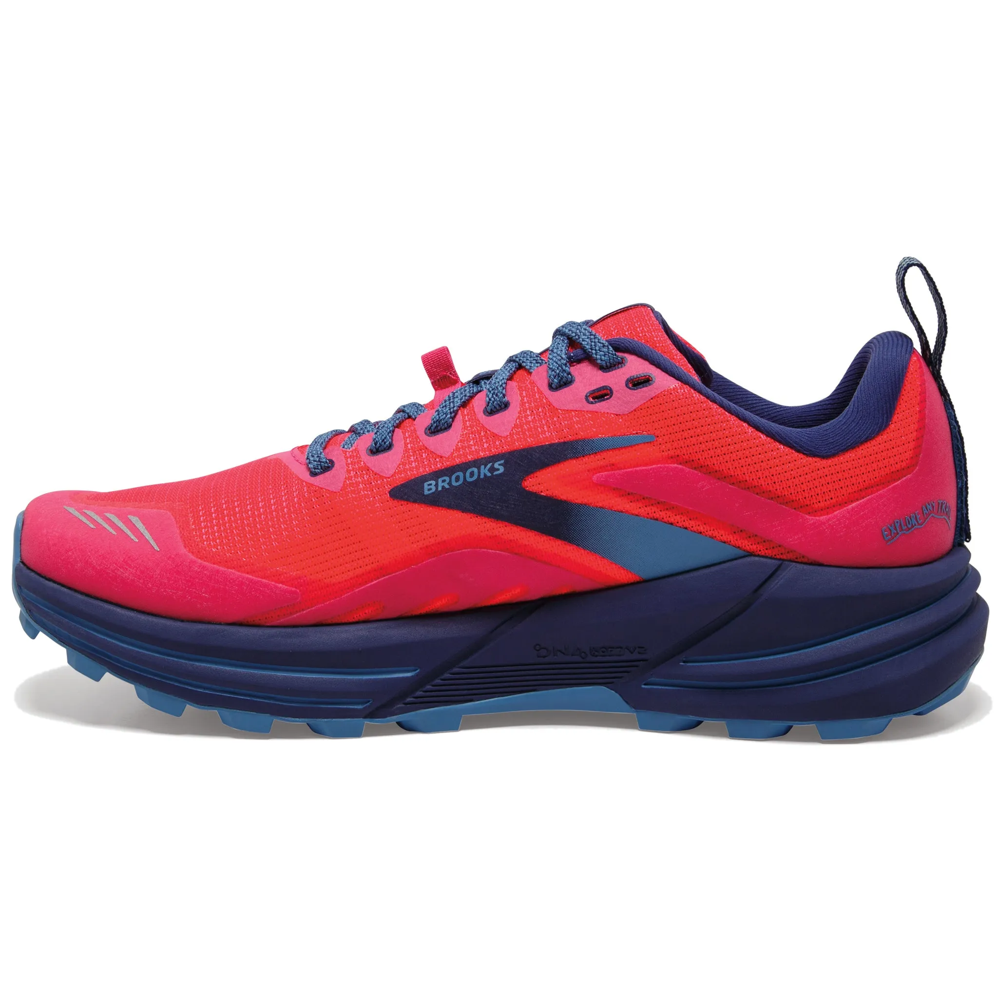 Brooks Cascadia 16 Women's Pink Flambe Cobalt