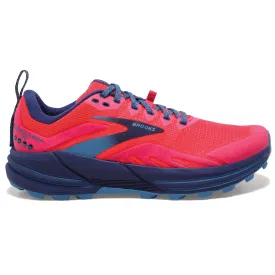 Brooks Cascadia 16 Women's Pink Flambe Cobalt