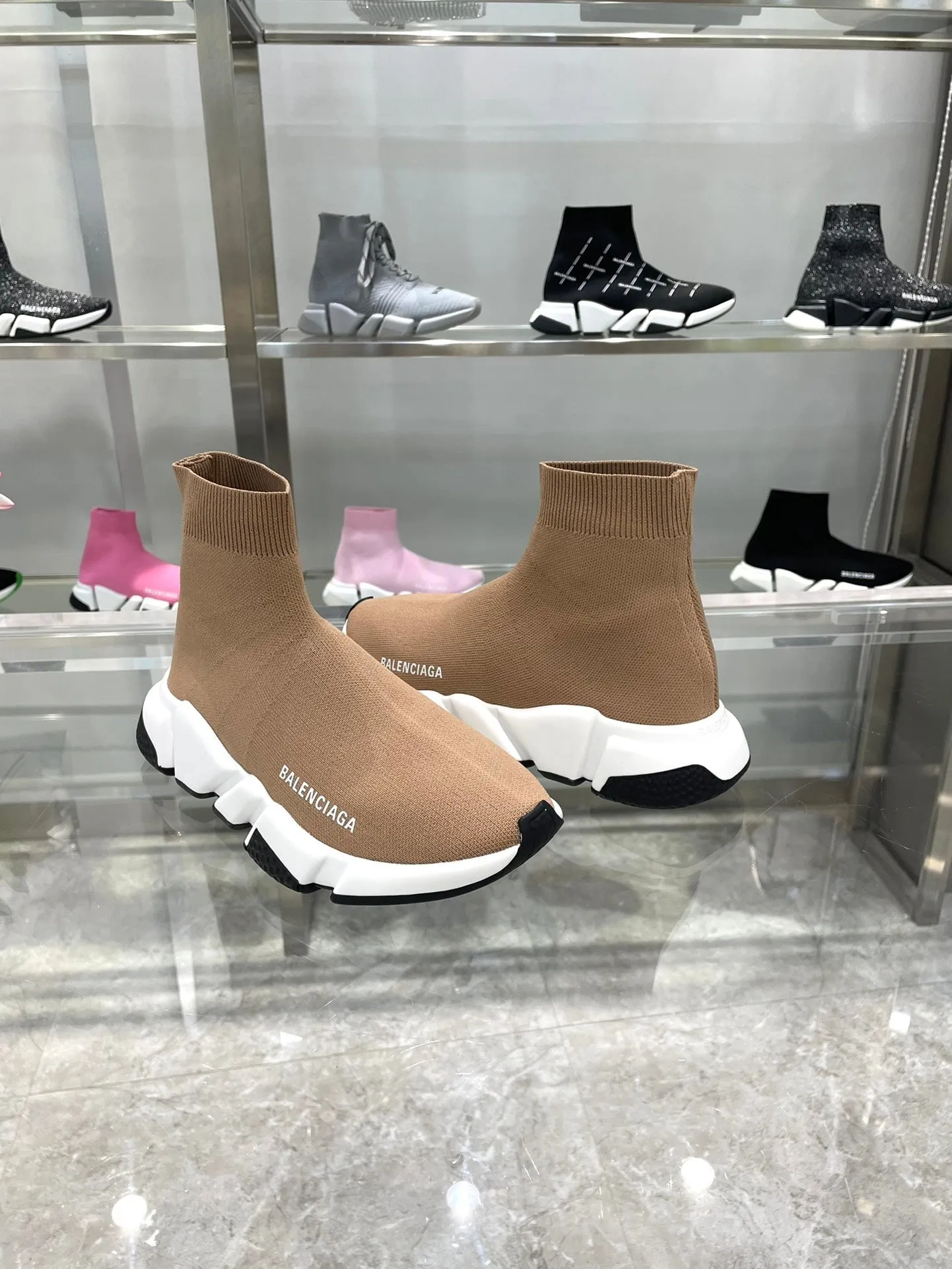 CE - Bla Speed Stretch Knit High Top