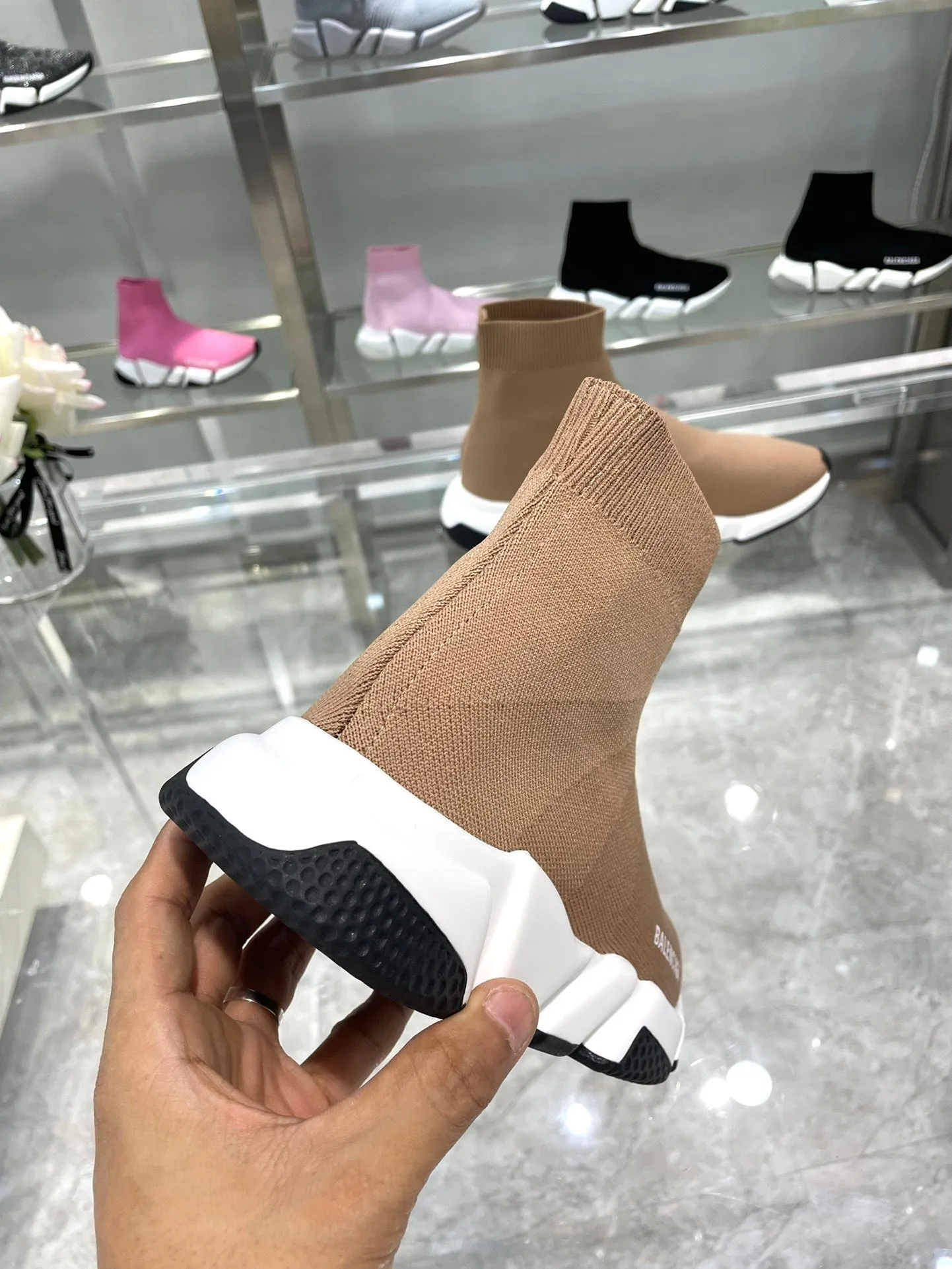 CE - Bla Speed Stretch Knit High Top