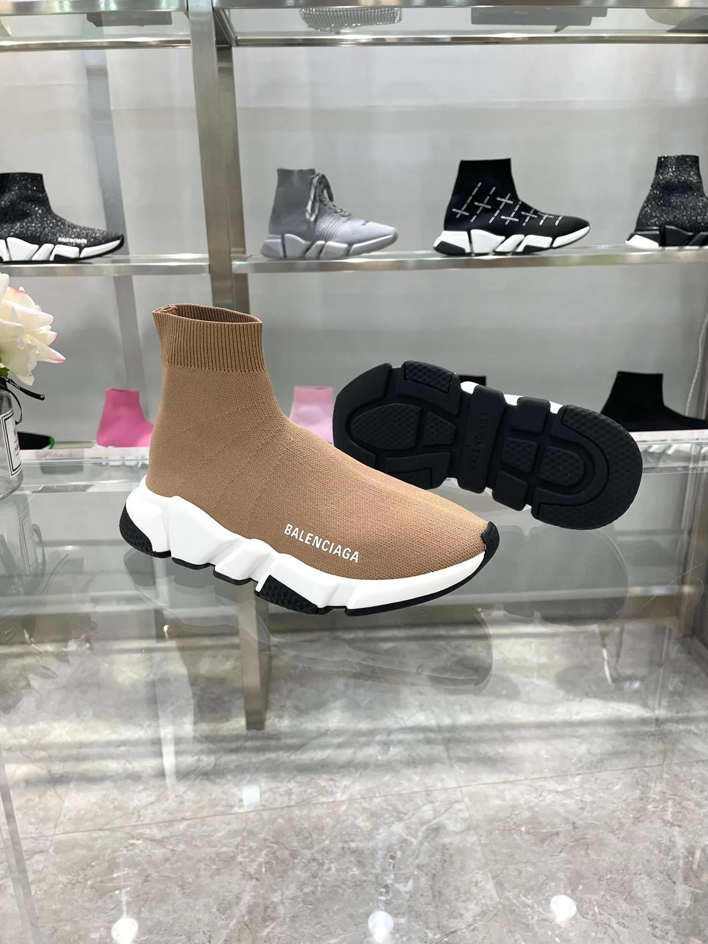 CE - Bla Speed Stretch Knit High Top