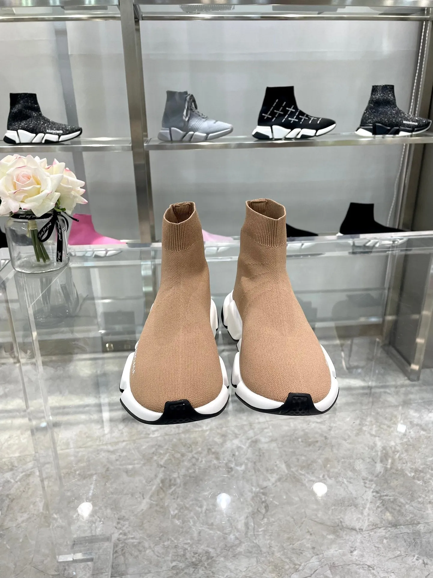 CE - Bla Speed Stretch Knit High Top