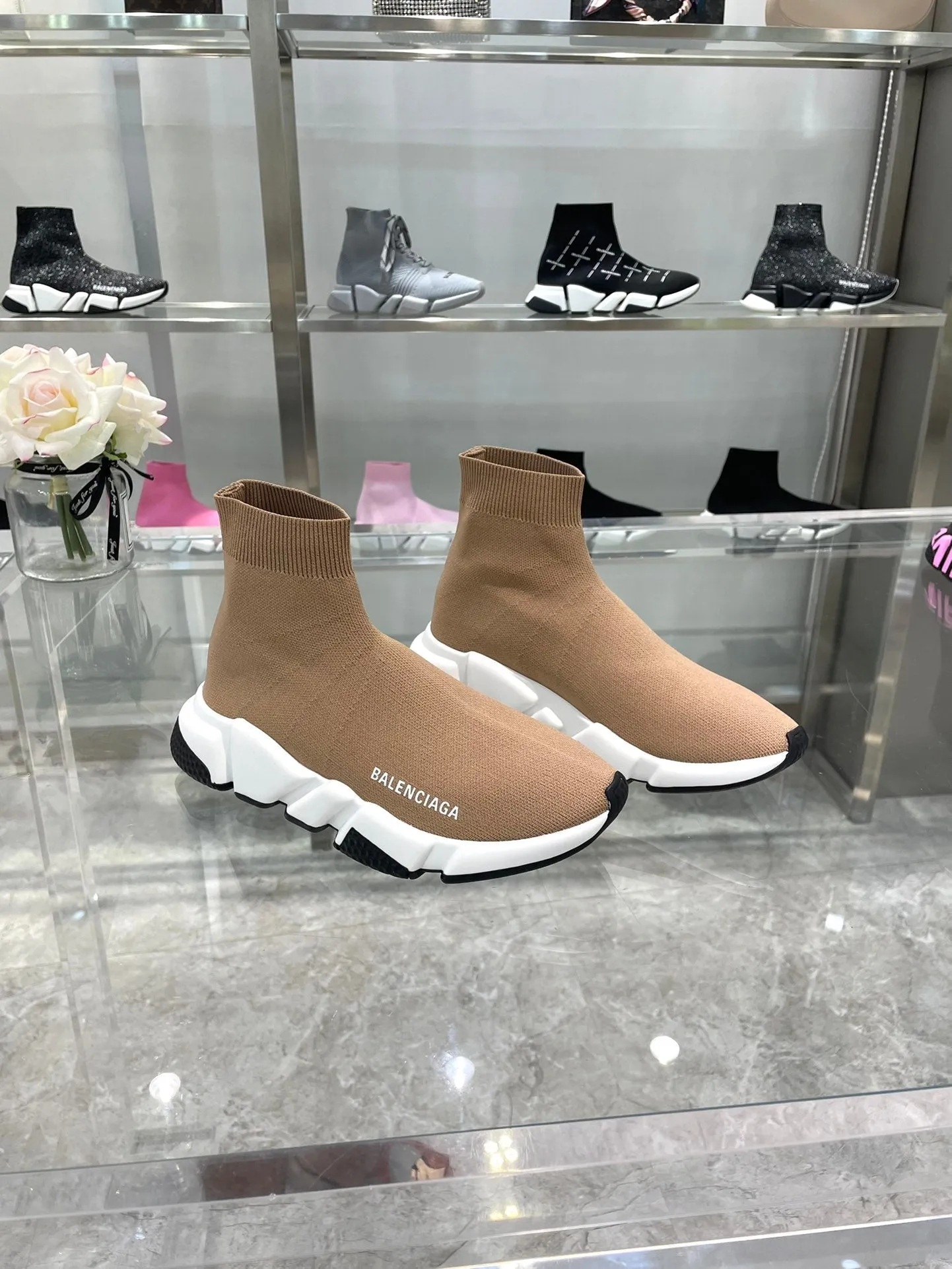 CE - Bla Speed Stretch Knit High Top