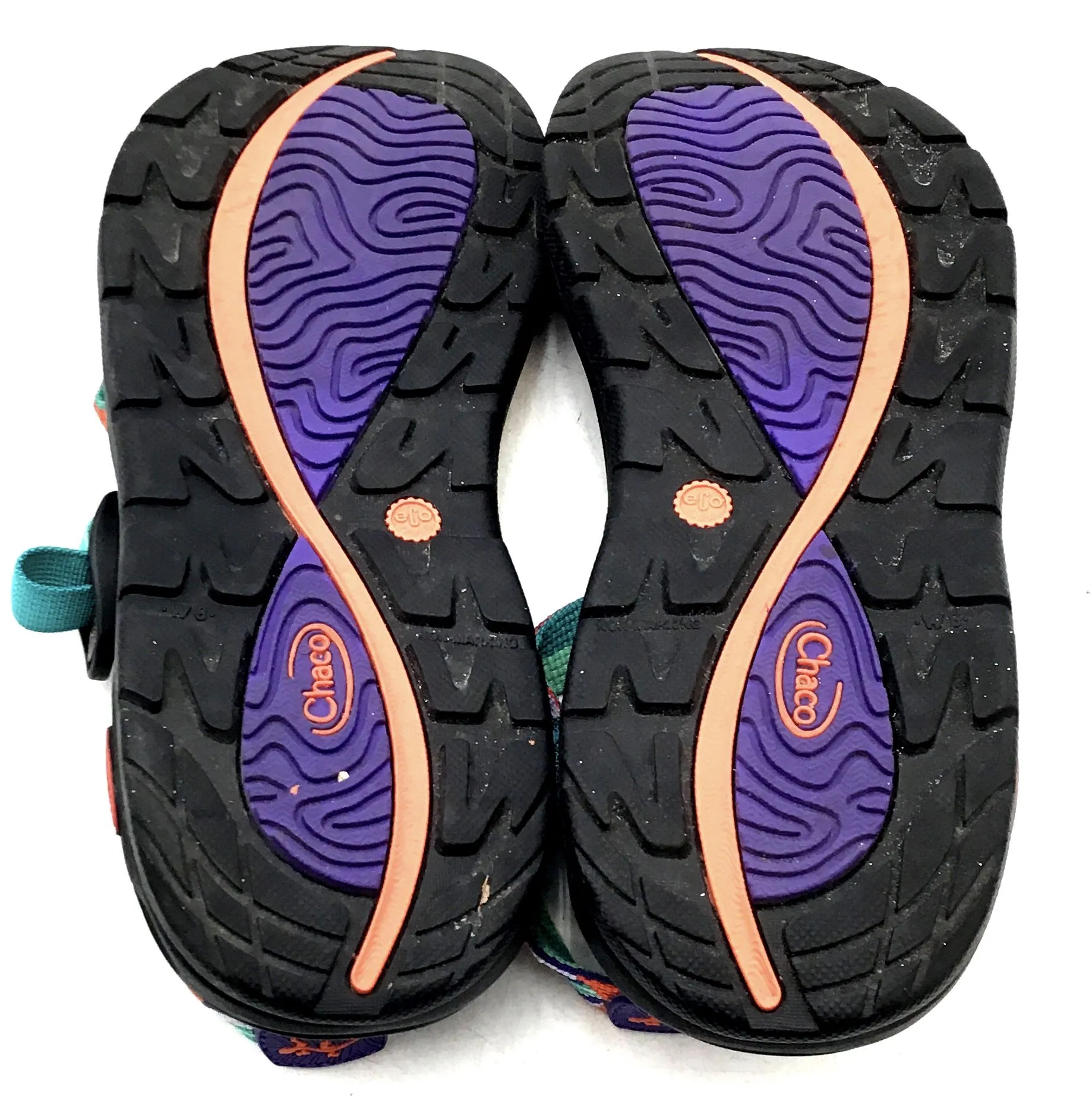Chaco Women's Grandeur Blue Strappy Sandals - Size 8