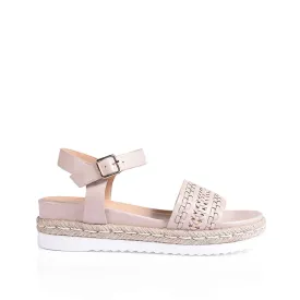 Disco Footbed Sandals - Blush Softee