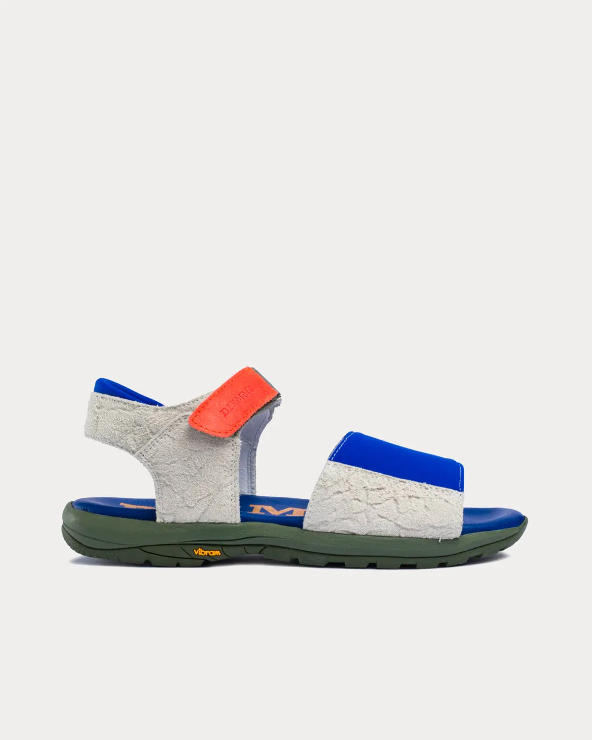 Dune Crackled White Mix Sandals