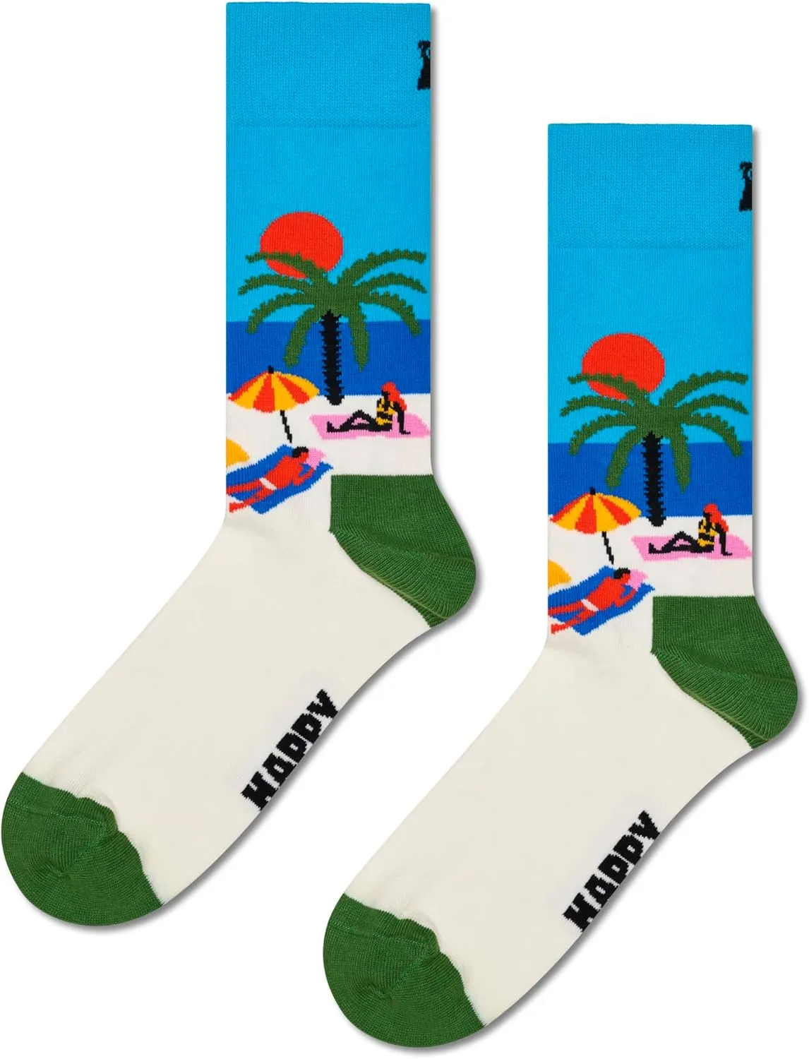 Happy Socks 4-Pack Socks, Tie-dye Sneaker, S/M