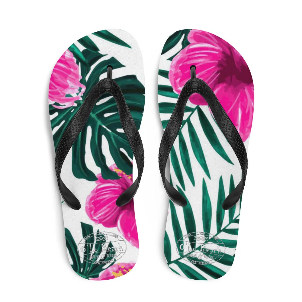 Hibiscus Flip-Flops