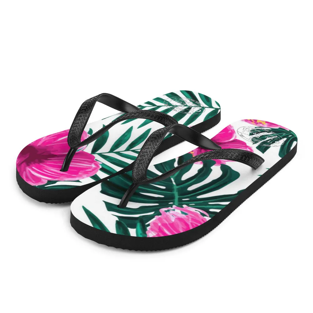 Hibiscus Flip-Flops