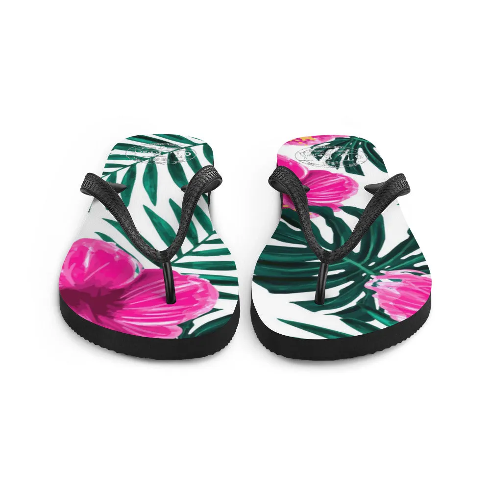 Hibiscus Flip-Flops