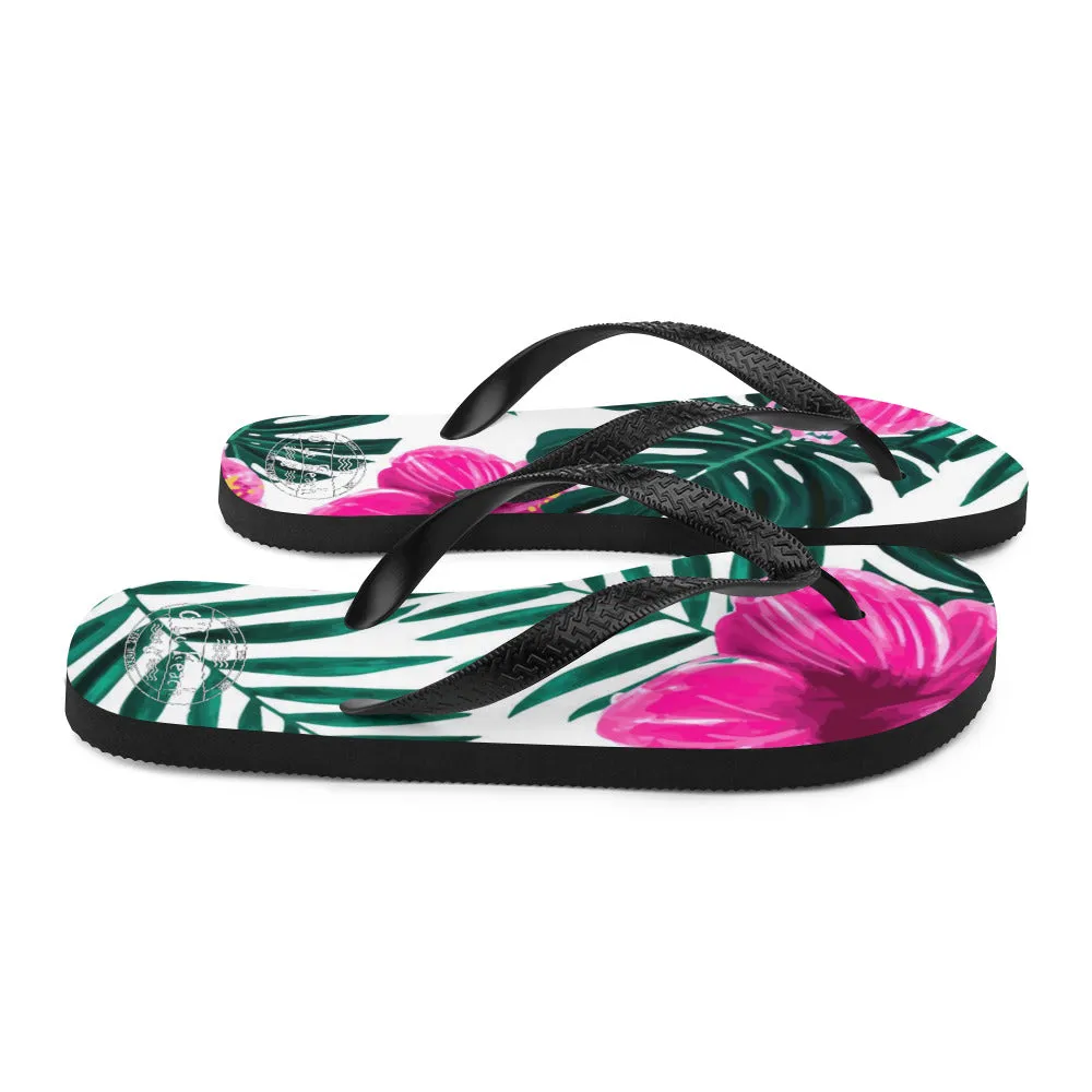 Hibiscus Flip-Flops