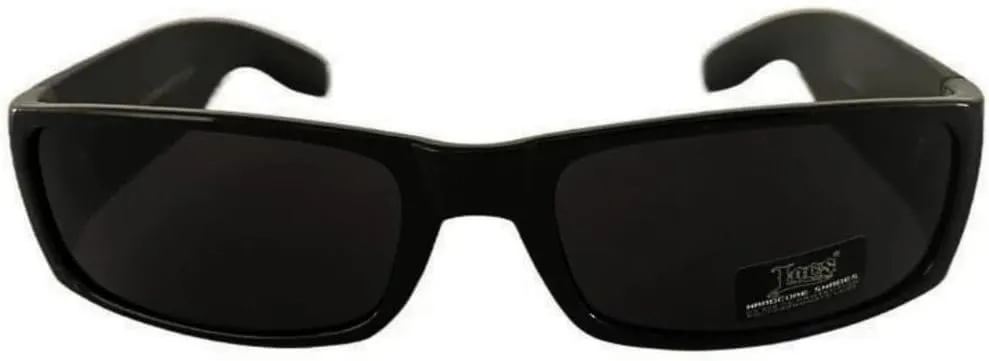 Locs Sunglasses Hardcore Black 0103 (Black/Graffiti)