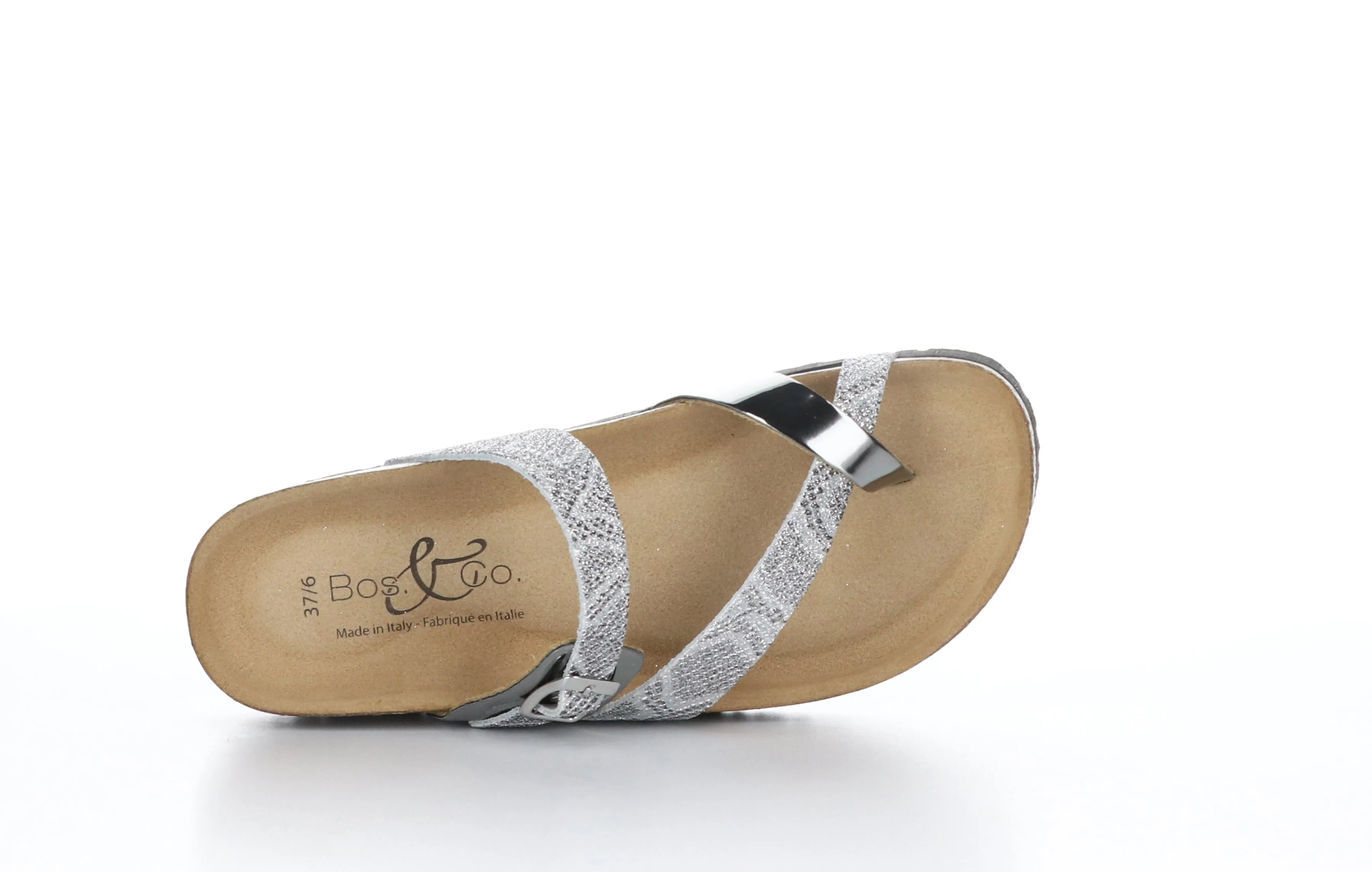 PARR Pewter/Grey Strappy Sandals