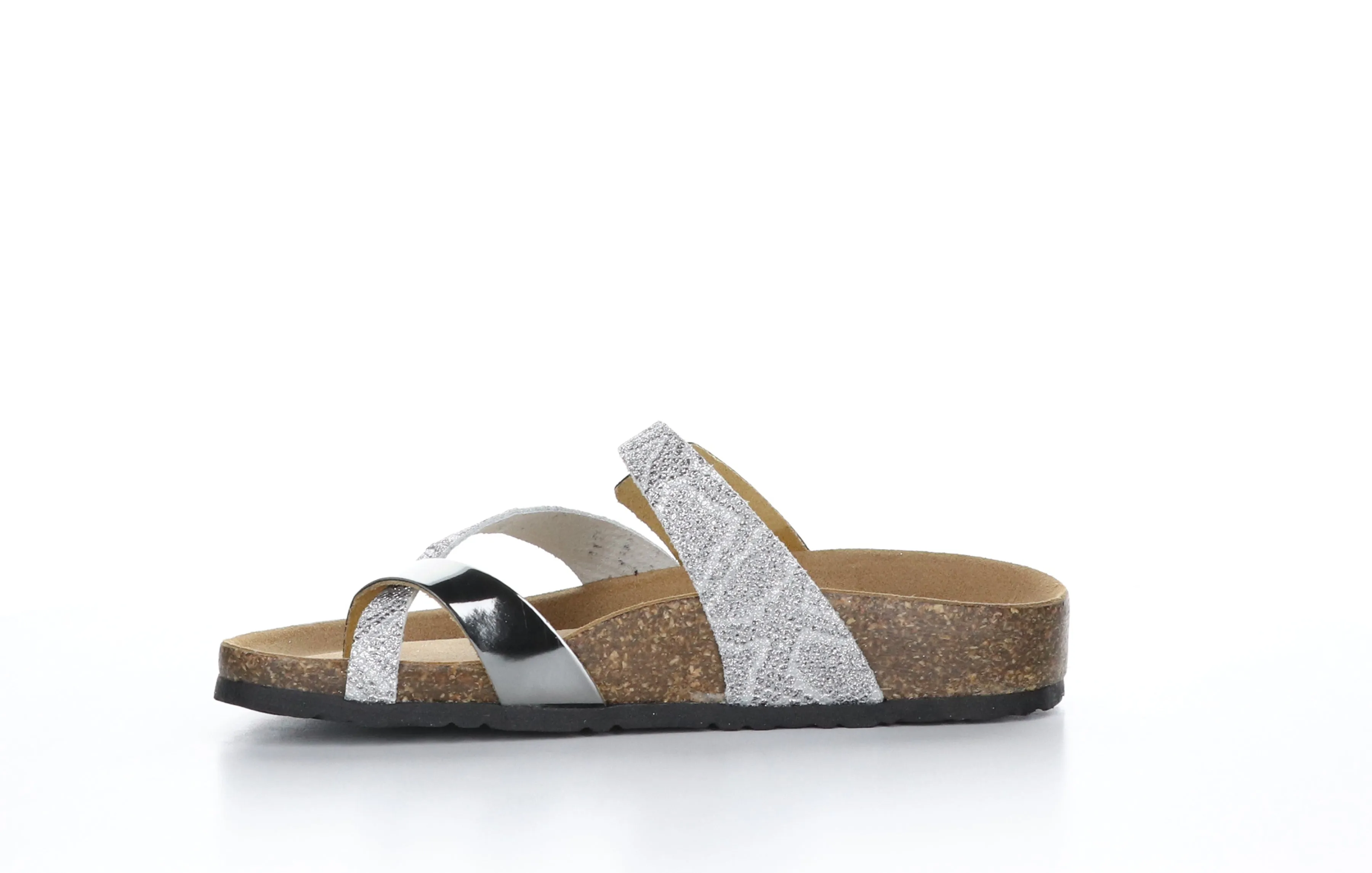PARR Pewter/Grey Strappy Sandals