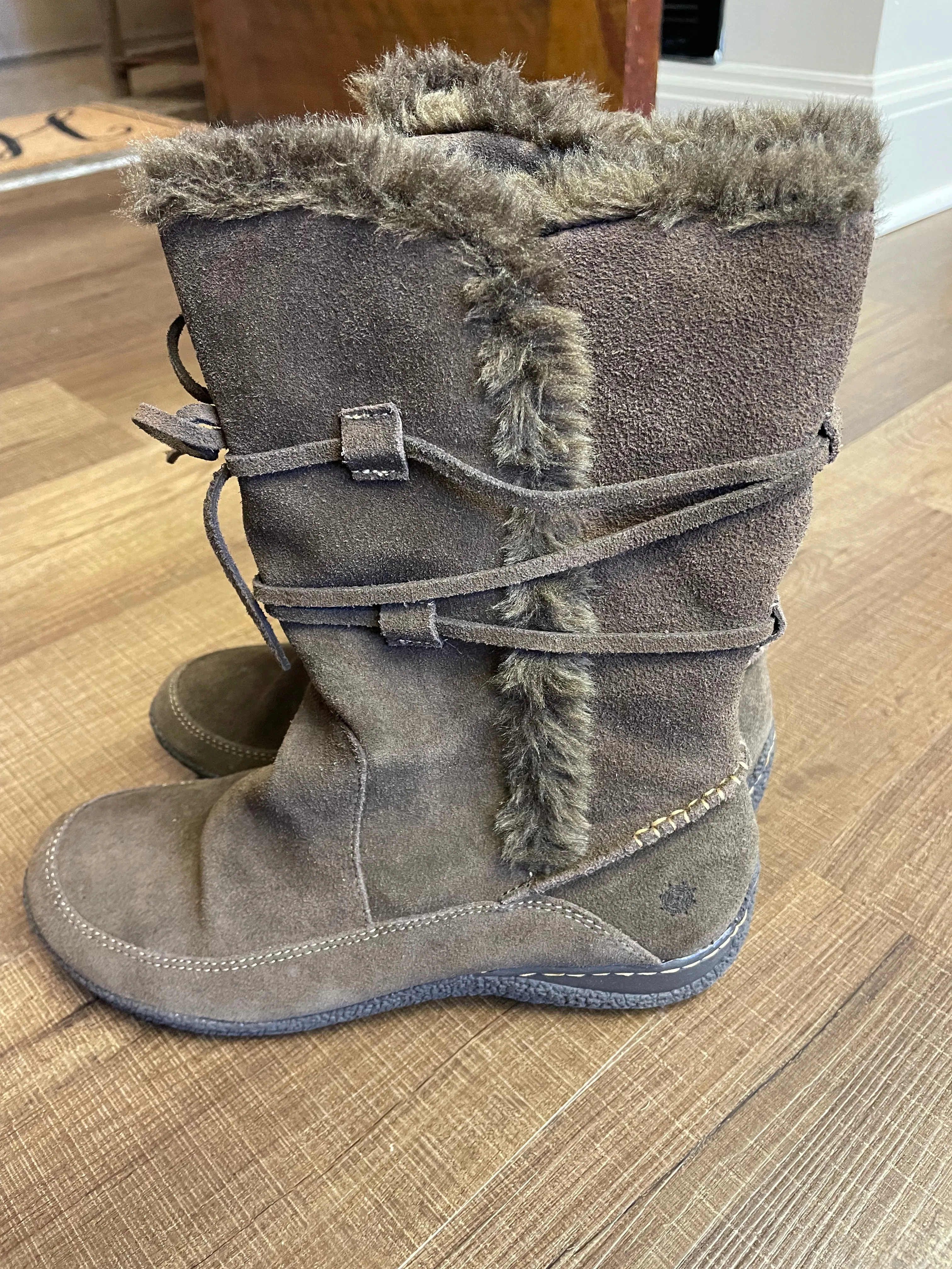 Ruff Hewn Powderhorn Fur Lined Boot (8.5M)