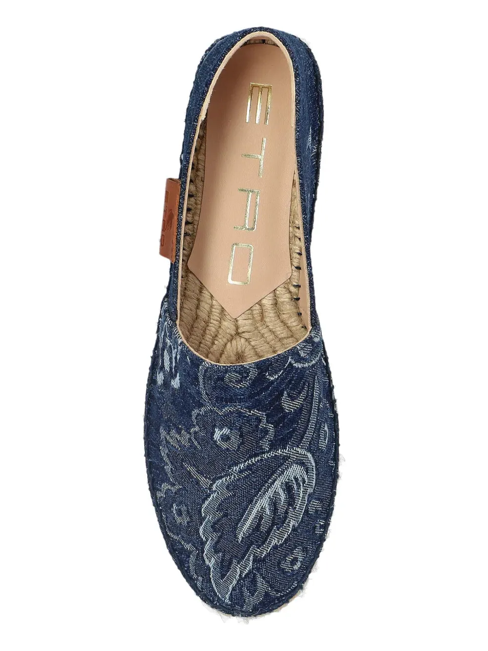 WS4G0002AD278S9090 Denim platform espadrilles